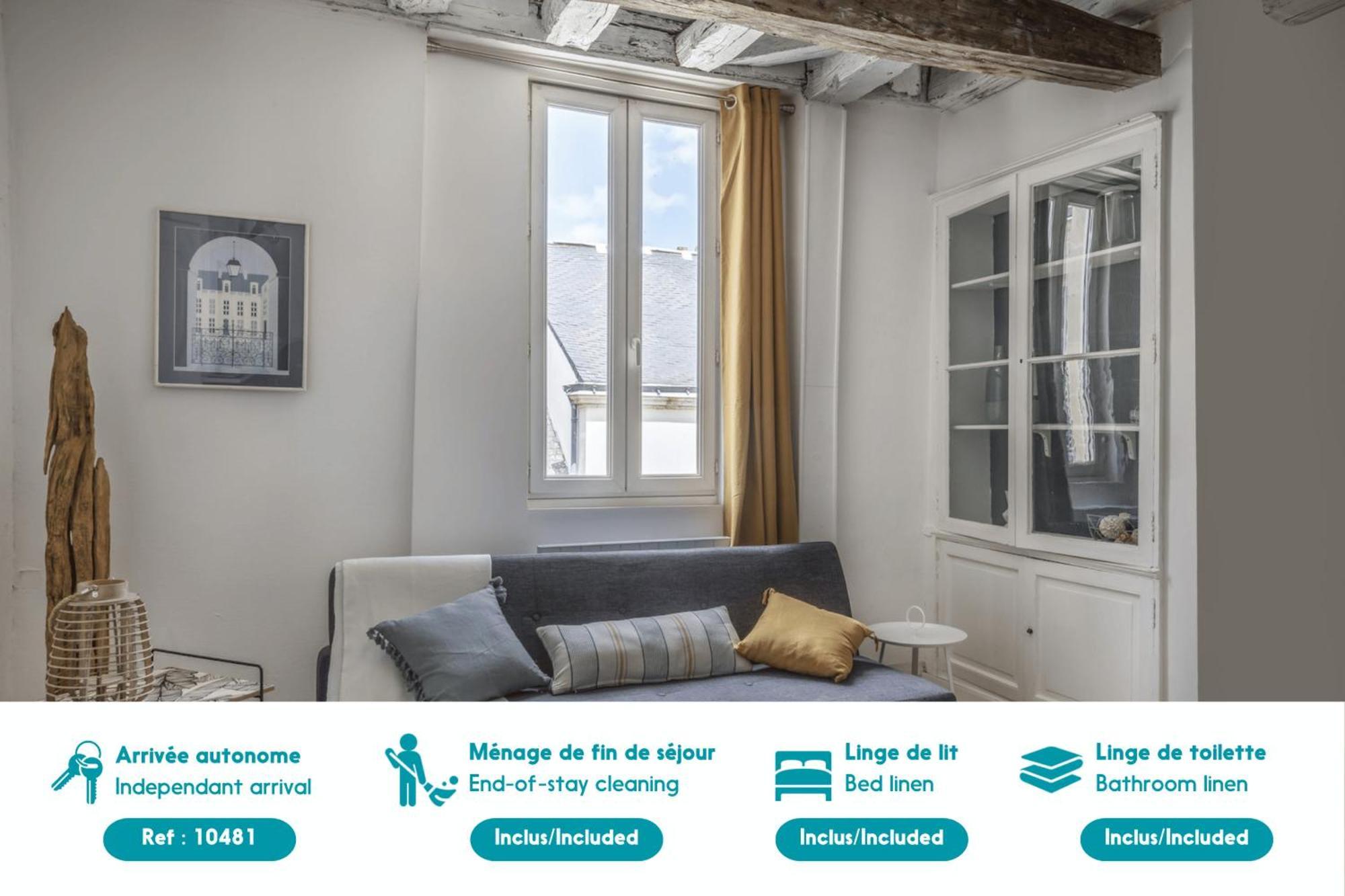Apartment Bourse - Ambiance Boheme Chic A Nantes